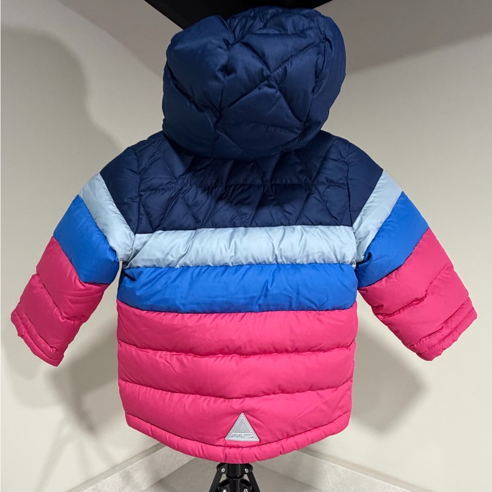 L.L. Bean Multicolor Puffer Jacket - Picture 2 of 3